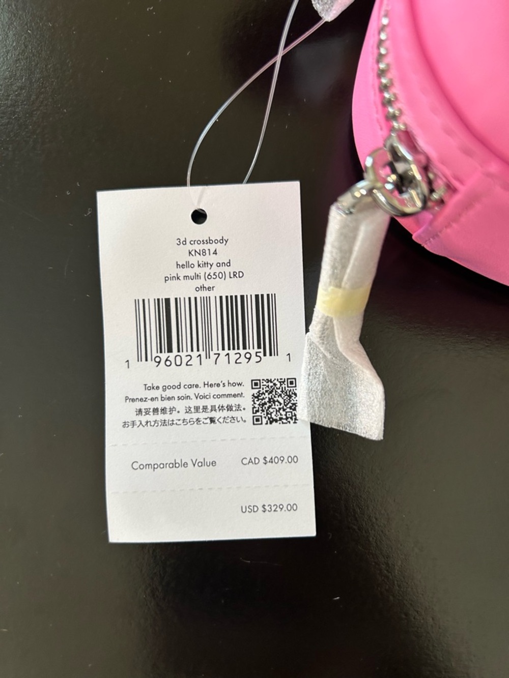 Hello Kitty And Friends X Kate Spade New York 3D My Melody Mini Crossbody Bag - Picture 4 of 17